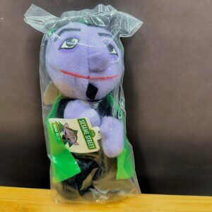 Count Vampire Mini Beans Plush Sesame Street Kelloggs 4 inch